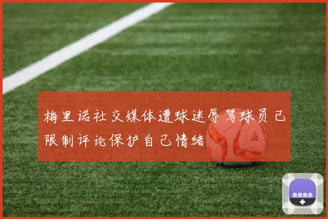 梅里诺社交媒体遭球迷辱骂球员已限制评论保护自己情绪